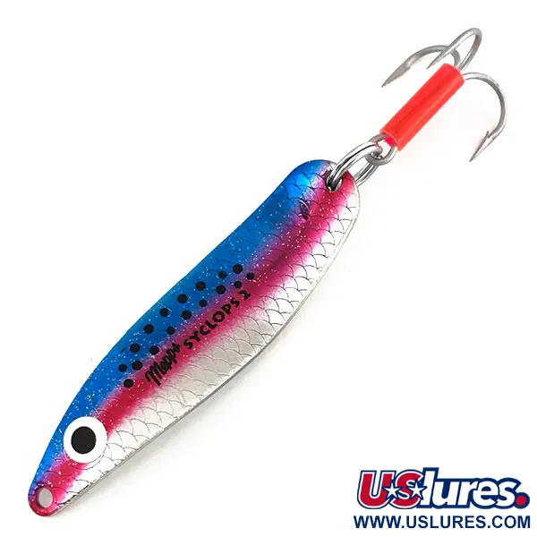 Mepps Syclops 2 Ondulante, Trota Iridea, 17g, Forma a S, #9187