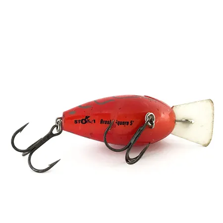 Storm Arashi Silent Square 5 Crankbait, Red Craw, 18g, Silenzioso, #9191