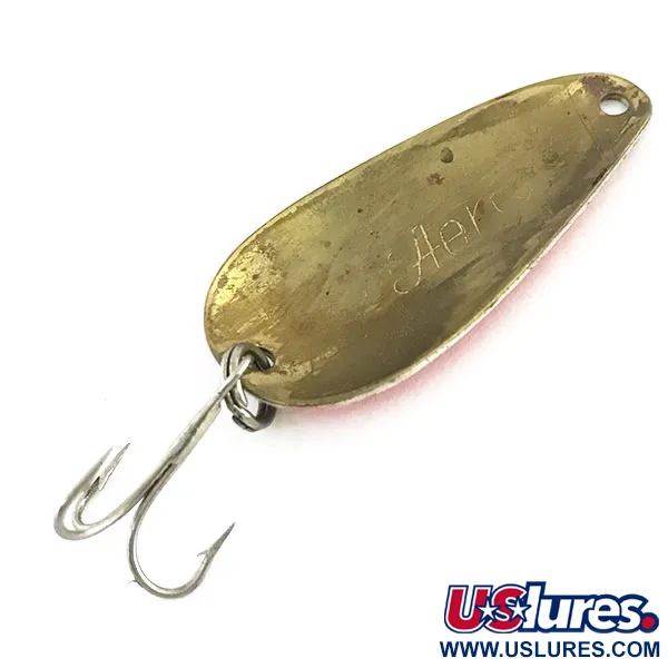 Cucchiaino Aeroplane Spinner Aero, Rosso / Bianco, 8g, Ottone, #9206