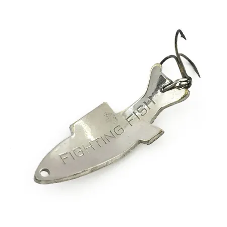 Thomas Fighting Fish Ondulante, Nichel, 7g, forma pesce, #9214