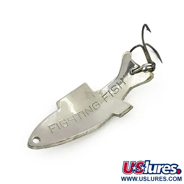 Thomas Fighting Fish Ondulante, Nichel, 7g, forma pesce, #9214