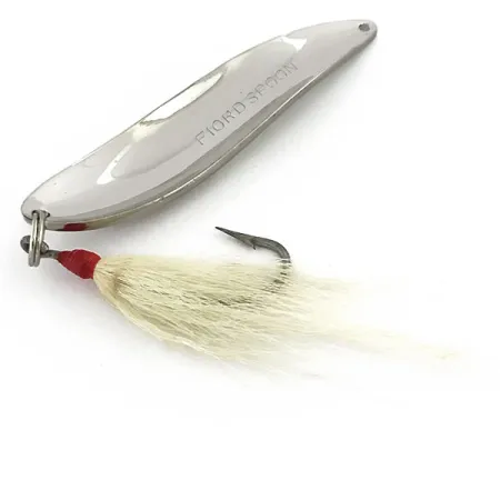 Acme Fiord Spoon Ondulante, Nickel, 21g, Amo Piumato, #9216