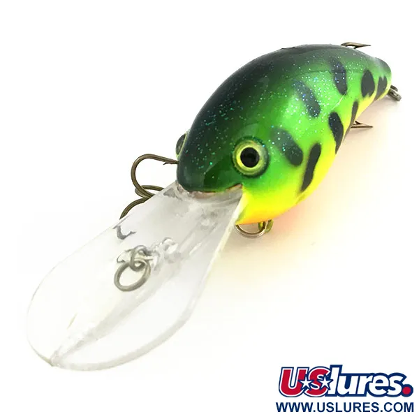 Strike King Pro Model 5XD Crankbait, Frog, 18g, Rattling, #9277