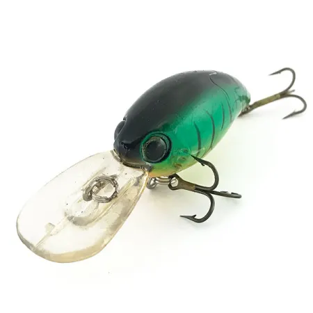 Renegade Lunker Diver Esca Deep Diver, Green Tiger, 9g, Rattle, #9283