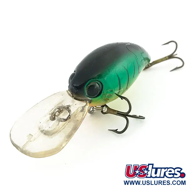 Renegade Lunker Diver Esca Deep Diver, Green Tiger, 9g, Rattle, #9283