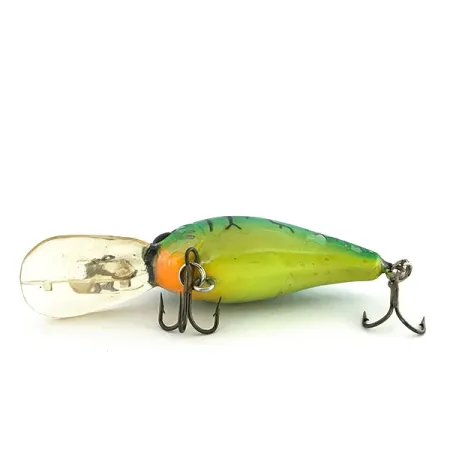 Renegade Lunker Diver Esca Deep Diver, Green Tiger, 9g, Rattle, #9283