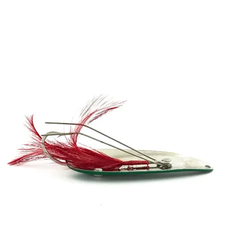 Eppinger Weedless Dardevle Dardevlet Ondulante,Verde/Bianco,21g,#9290