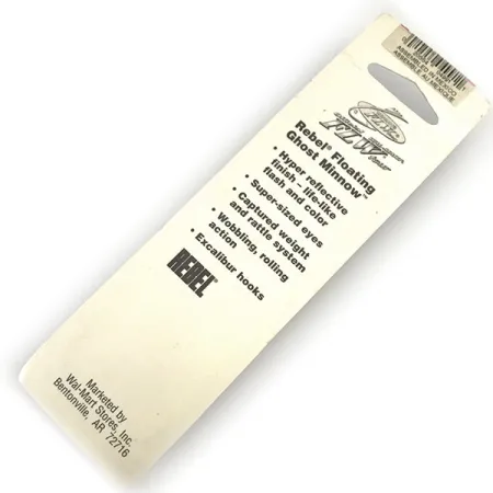 Rebel Floating Ghost Minnow Minnow, Trota, 7g, Rattle, #9301