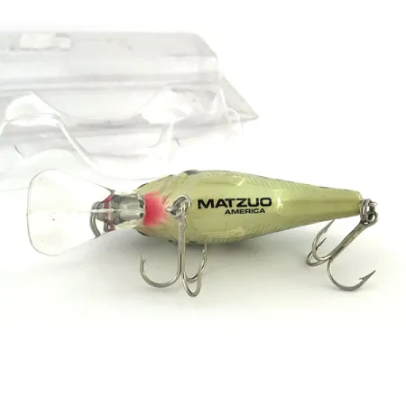 Matzuo Crank Crankbait, Frog, 11g, Profondità 0,3-1,2m, #9308