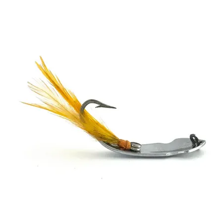 Tony Accetta Pet Spoon 13 Ondulante, Nickel, 5g, Coda Piumata, #9321