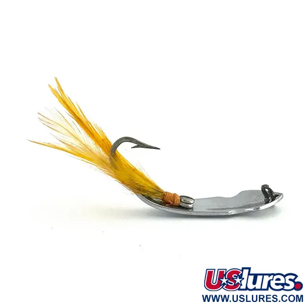 Tony Accetta Pet Spoon 13 Ondulante, Nickel, 5g, Coda Piumata, #9321