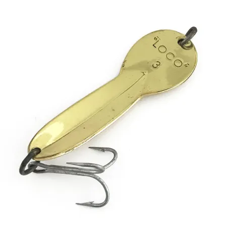 Glen Evans Loco 3 Ondulante, Gold, 17g, sfaccettato, #9300