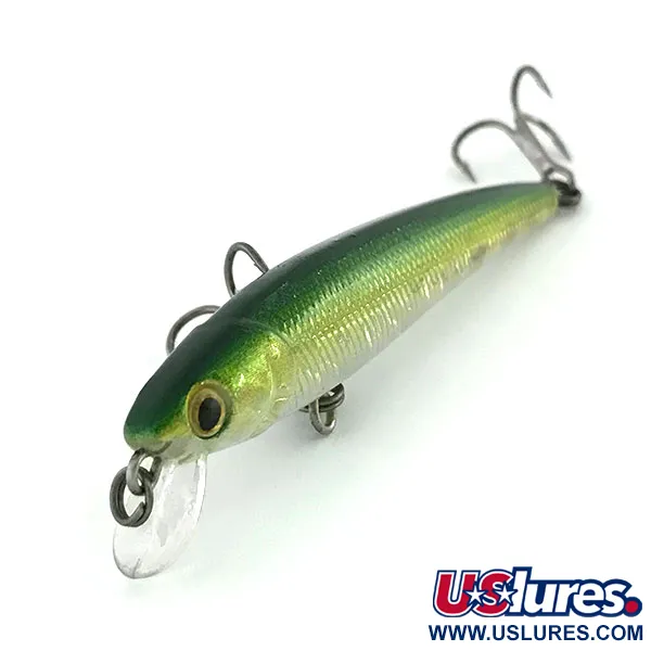 Matzuo Phantom Minnow Esca, Rainbow Green, 4g, Suspending, #9474