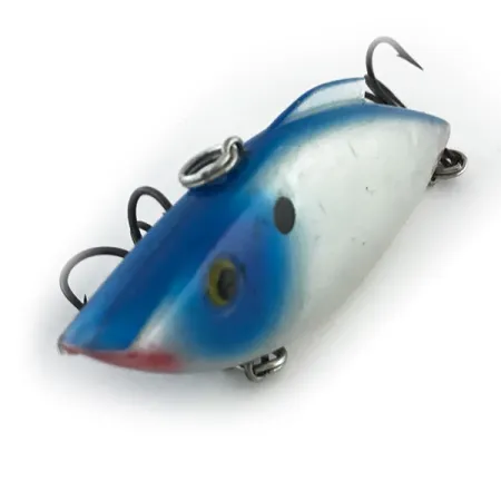 Bill Lewis Rat-L-Trap Lipless Crankbait, Blu-Bianco, 21g, Rattle, #9327