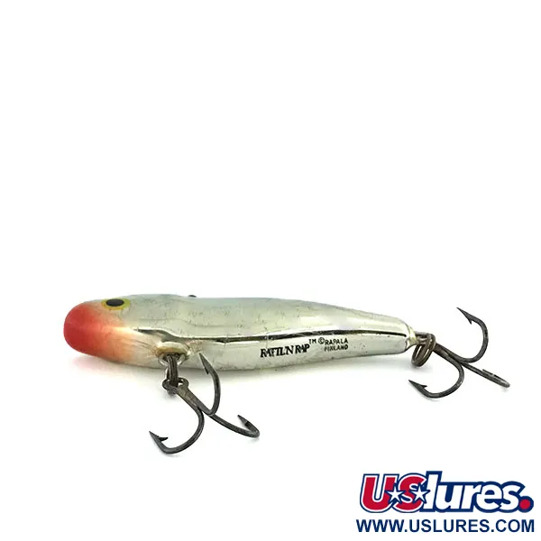 Rapala Rattl'n RAP Lipless Crankbait, Blu Cromo, 12g, Sinking, #9330