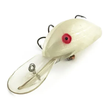 Norman Deep Runner Crankbait, White Pearl, 17g, Paletta Lunga, #9333