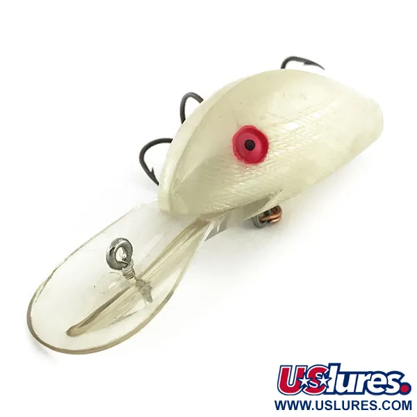 Norman Deep Runner Crankbait, White Pearl, 17g, Paletta Lunga, #9333