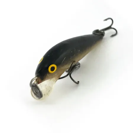Rapala Original Floater F5, 2.5g Oro e Nero, Minnow Galleggiante #9338