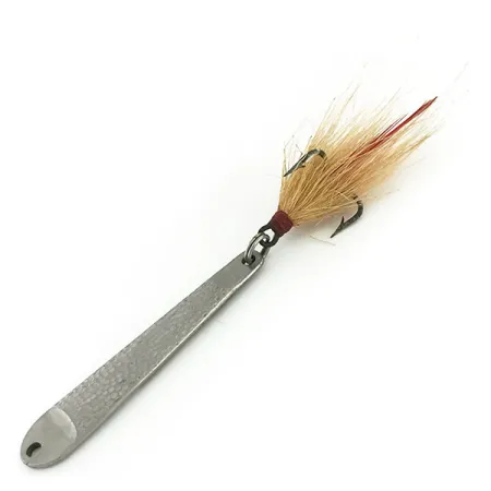 Hopkins No=Eql 2 Ondulante, Hammered Nickel, 14g, Amo Bucktail, #9341