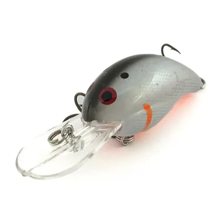 Bandit 200 Crankbait Deep Diver, Argento-Arancio, 8,5g, Rattle, #9351