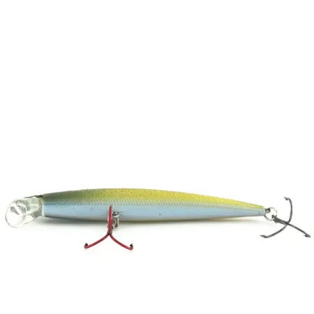 Matzuo Phantom Minnow Esca, Verde/Oro, 9g, Rattling, #9475