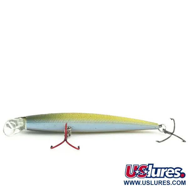 Matzuo Phantom Minnow Esca, Verde/Oro, 9g, Rattling, #9475