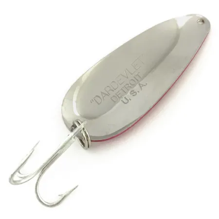 Dardevle Dardevlet Ondulante, Rosso / Bianco / Nickel, 21g, #9356