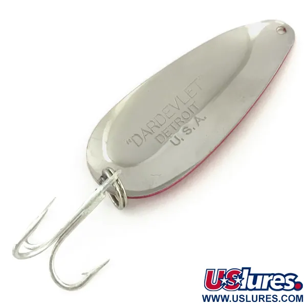 Dardevle Dardevlet Ondulante, Rosso / Bianco / Nickel, 21g, #9356