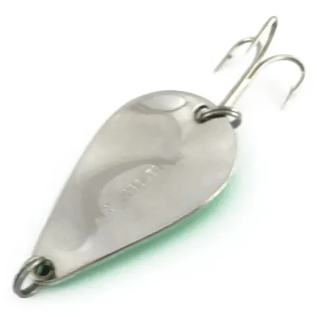 Acme K.O. Wobbler Glow Ondulante, Bianco/Verde, 21g, Sonic Tail, #9370