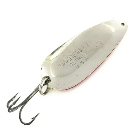 Eppinger Dardevle Dardevlet Cucchiaino, Nichel/Rosso, 21g, Rétro, #9376