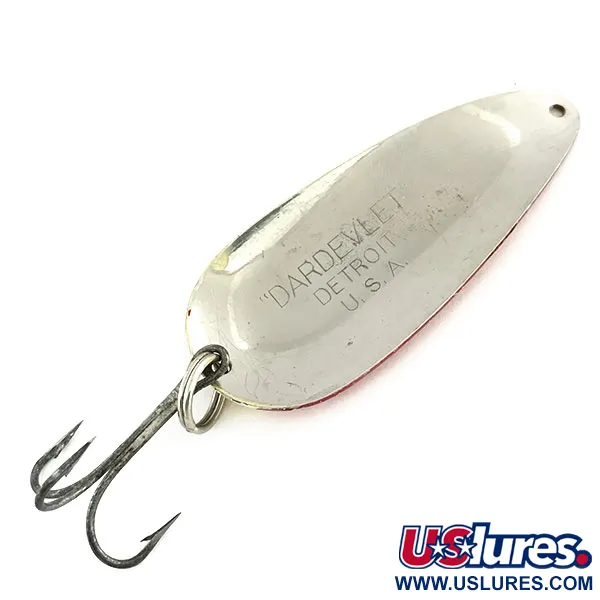 Eppinger Dardevle Dardevlet Cucchiaino, Nichel/Rosso, 21g, Rétro, #9376