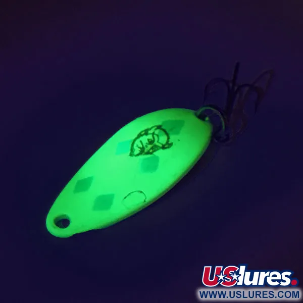 Eppinger Dardevle Devle Dog 5200 Ondulante, Nickel/Chartreuse, 7g, #9384