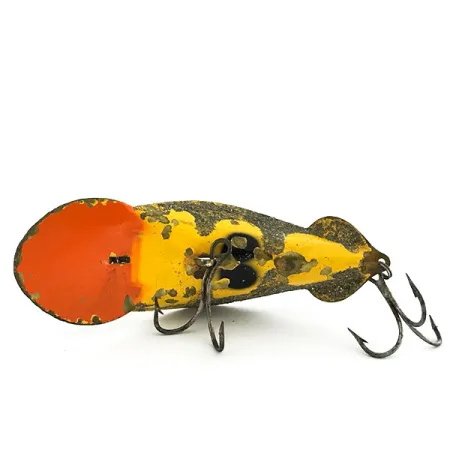 Buck Perry Spoonplug Ondulante, Giallo/Ottone/Rosso, 21g, #9390