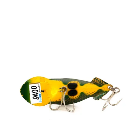 Buck Perry Spoonplug Ondulante, Frog, 10g, Vintage, #9400