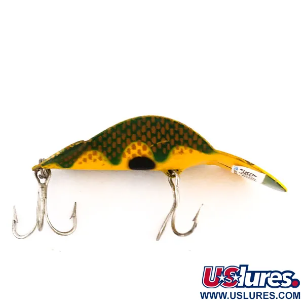 Buck Perry Spoonplug Ondulante, Frog, 10g, Vintage, #9400