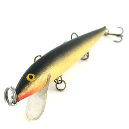 Rapala Original Floater F13 Minnow, G (Gold), 7g, Balsa, #9405