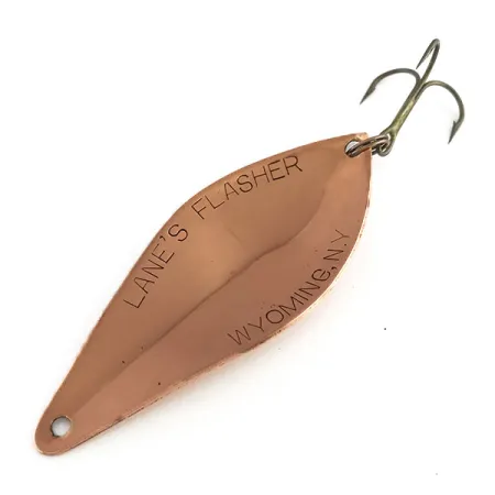 Lanes Tackle & Bait Lane's Flasher Ondulante, Rame, 14g, Finitura rame, #9418