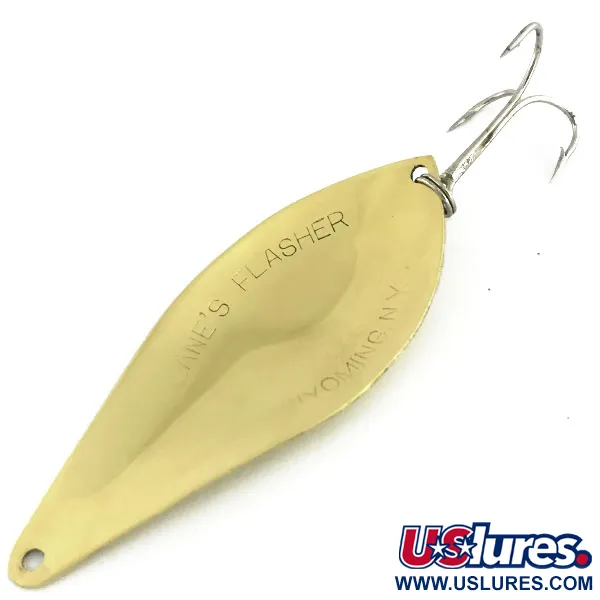 Lanes Tackle & Bait Lane's Flasher Ondulante, Gold, 19g, #9423
