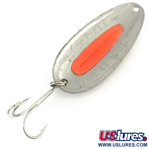 Nebco Pixee UV Ondulante, Nichel martellato/Rosa, 24g, UV, #9460