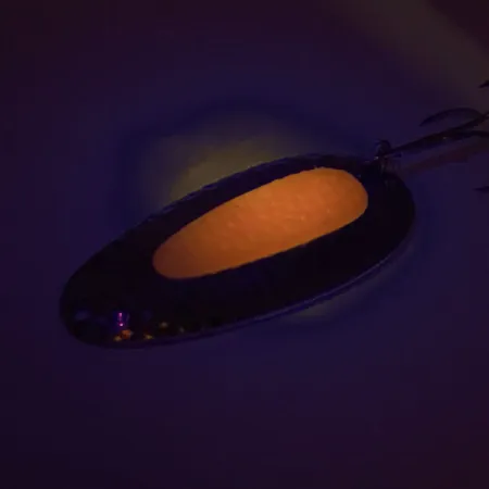 Nebco Pixee UV Ondulante, Nichel martellato/Rosa, 24g, UV, #9460