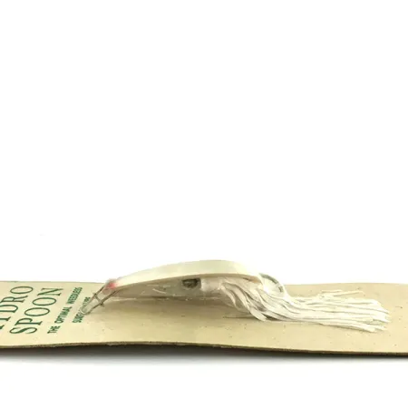 Hydro Lures Weedless Hydro Spoon, Bianco / Nero, 14g, Antialga, #9466