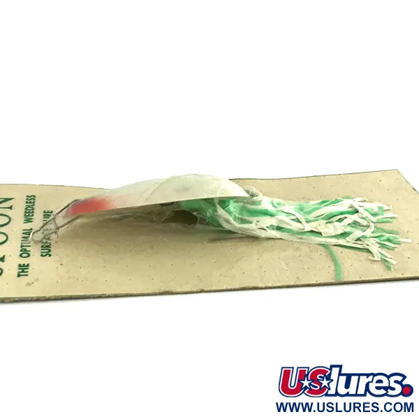 Hydro Lures Weedless Hydro Spoon, Bianco/Rosso/Verde, 14g, Antialga, #9467