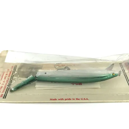 Bill Norman Jointed Esca Snodata, Mirror Silver / Verde, 21g, #9471