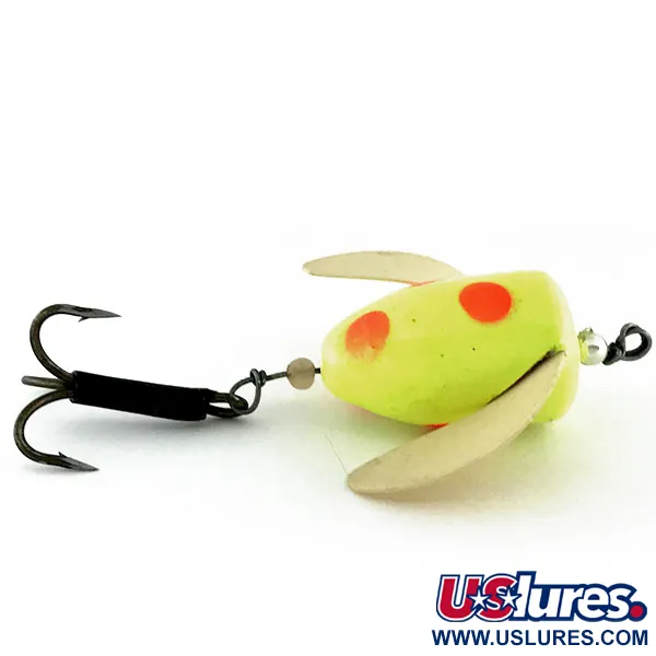 Esca Shur Strike Spin-n-Glo UV, Giallo / Rosso, 8g, UV-reattivo, #9477