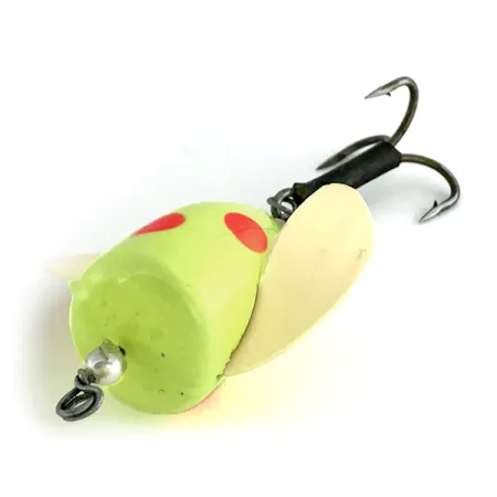 Esca Shur Strike Spin-n-Glo UV, Giallo / Rosso, 8g, UV-reattivo, #9477