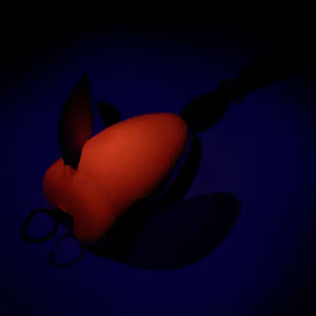 Shur Strike Spin-n-Glo Esca, Rosa, 7g, UV reattivo, #9523