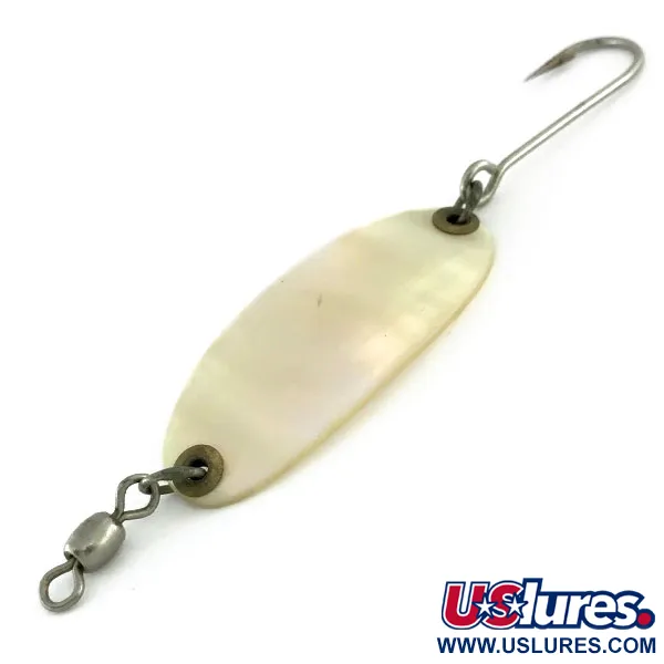 Pflueger Wobbler Spoon Ondulante, Madreperla, 5,5g, Vintage, #9526