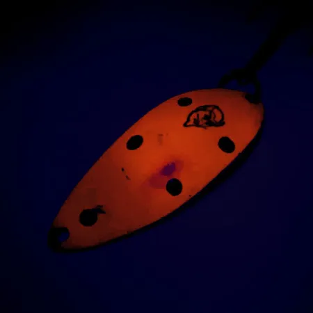 Dardevle Devle Dog 7700 Ondulante, Rosso/Nero/Nickel, 14g, UV, #9532