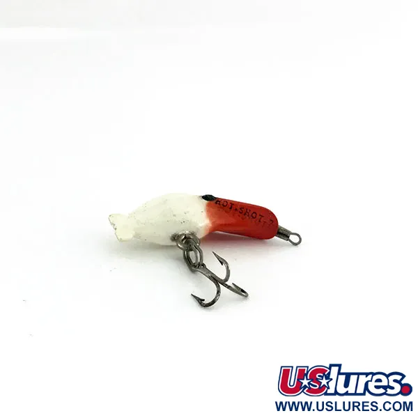 Luhr Jensen Hot Shot 70 Esca, Rosso/Bianco, 1,6g, Marchio, #9538