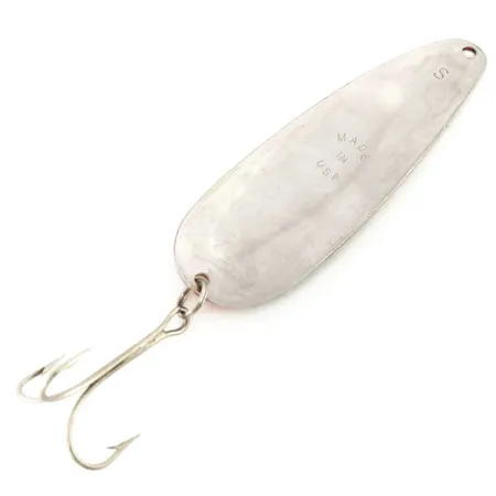 Worth Chippewa Steel Spoon Ondulante, Black/Red/Nickel, 17g, #9541